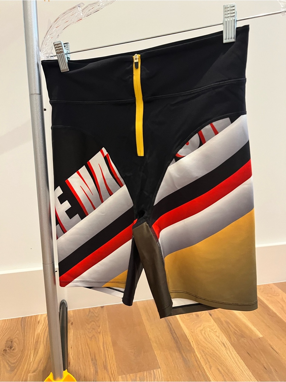 P.E Nation Propel Bike Shorts in Black (Women’s Large)